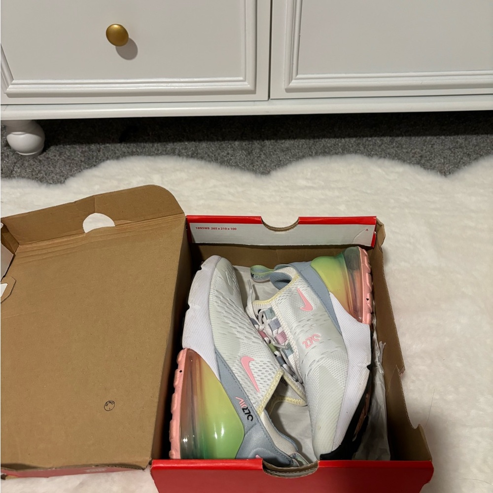 Air Max 270 SE GS 'White Arctic Punch'